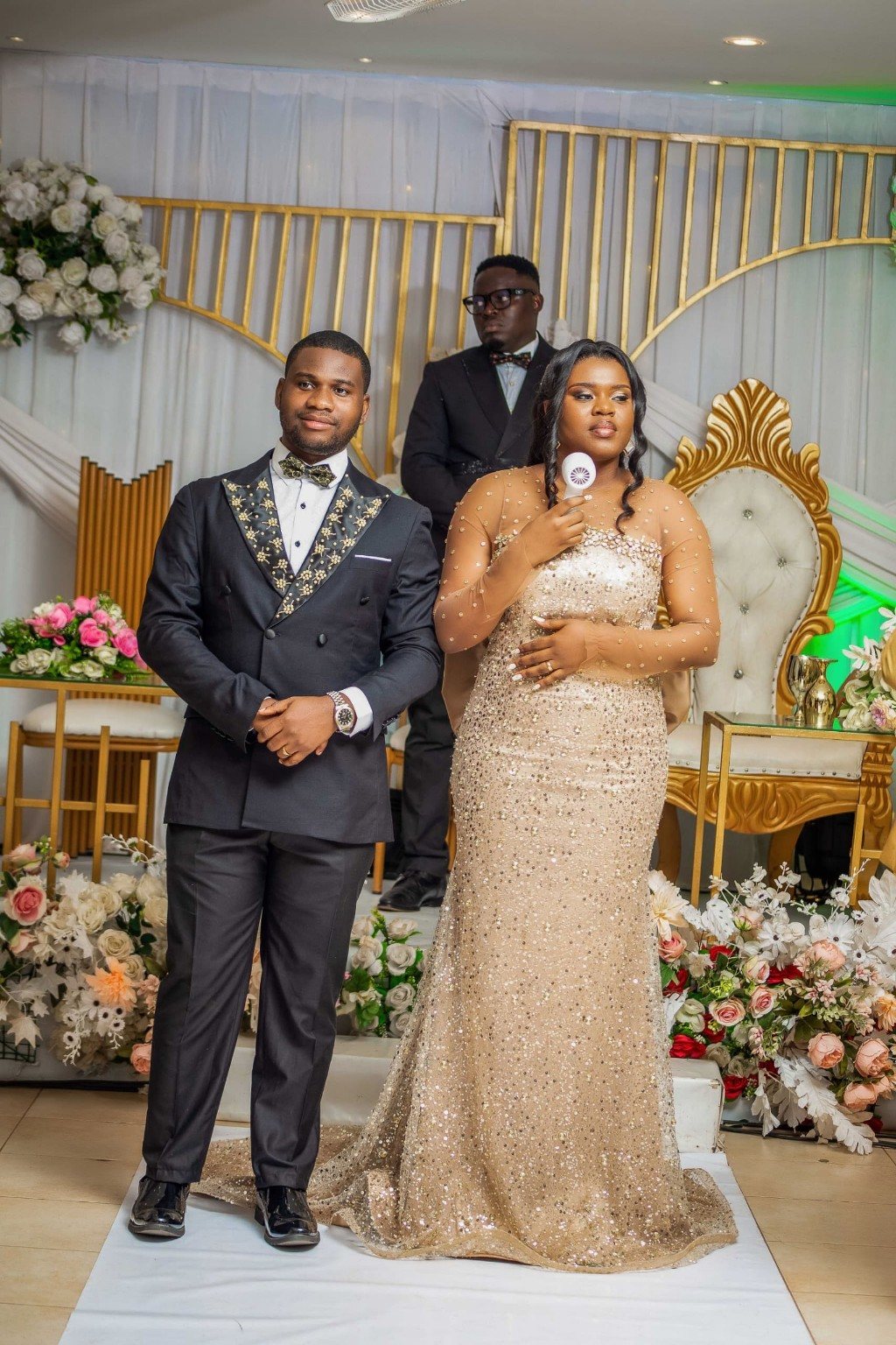 Gold Occasion Couple Styling