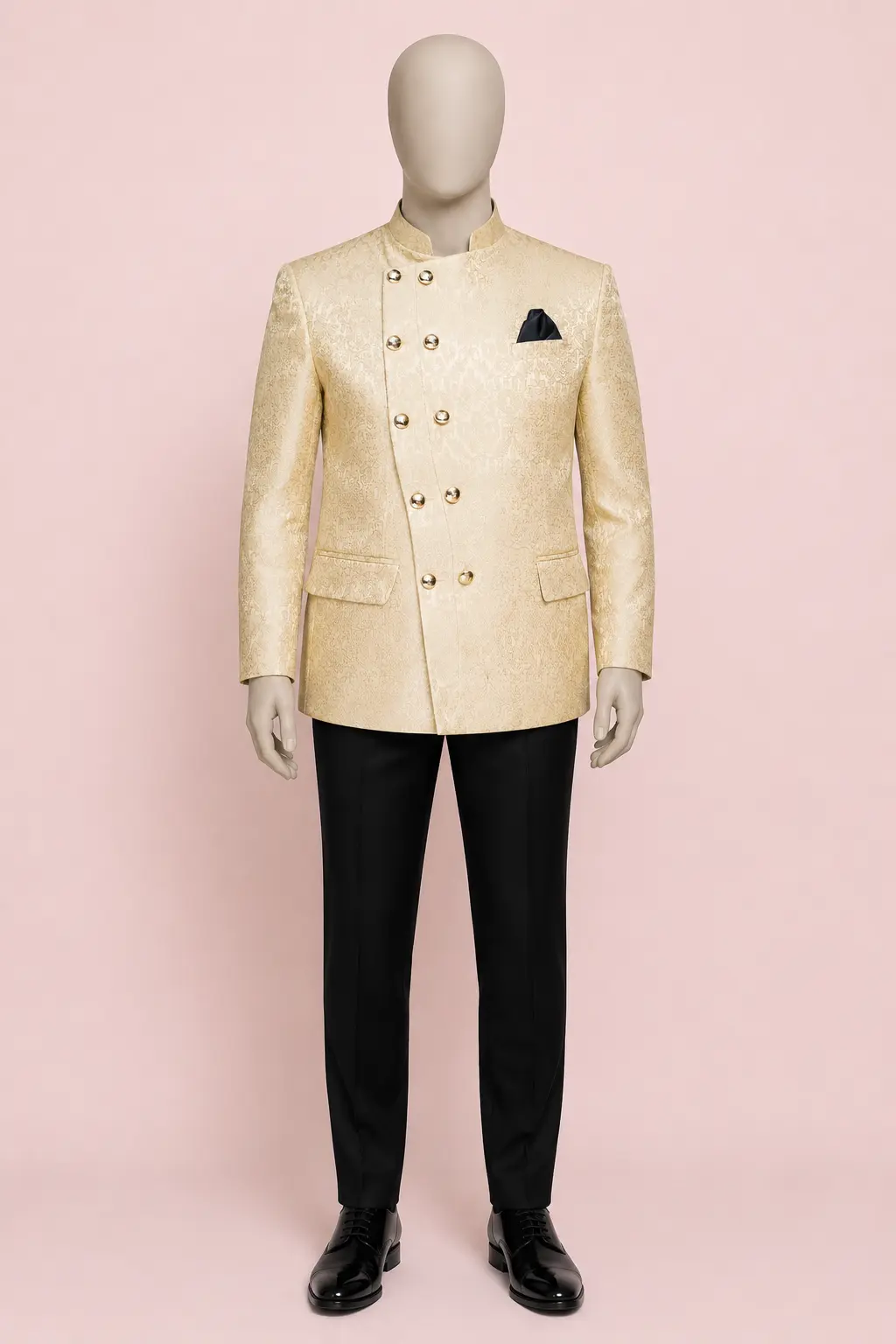 Ivory Brocade Formalwear
