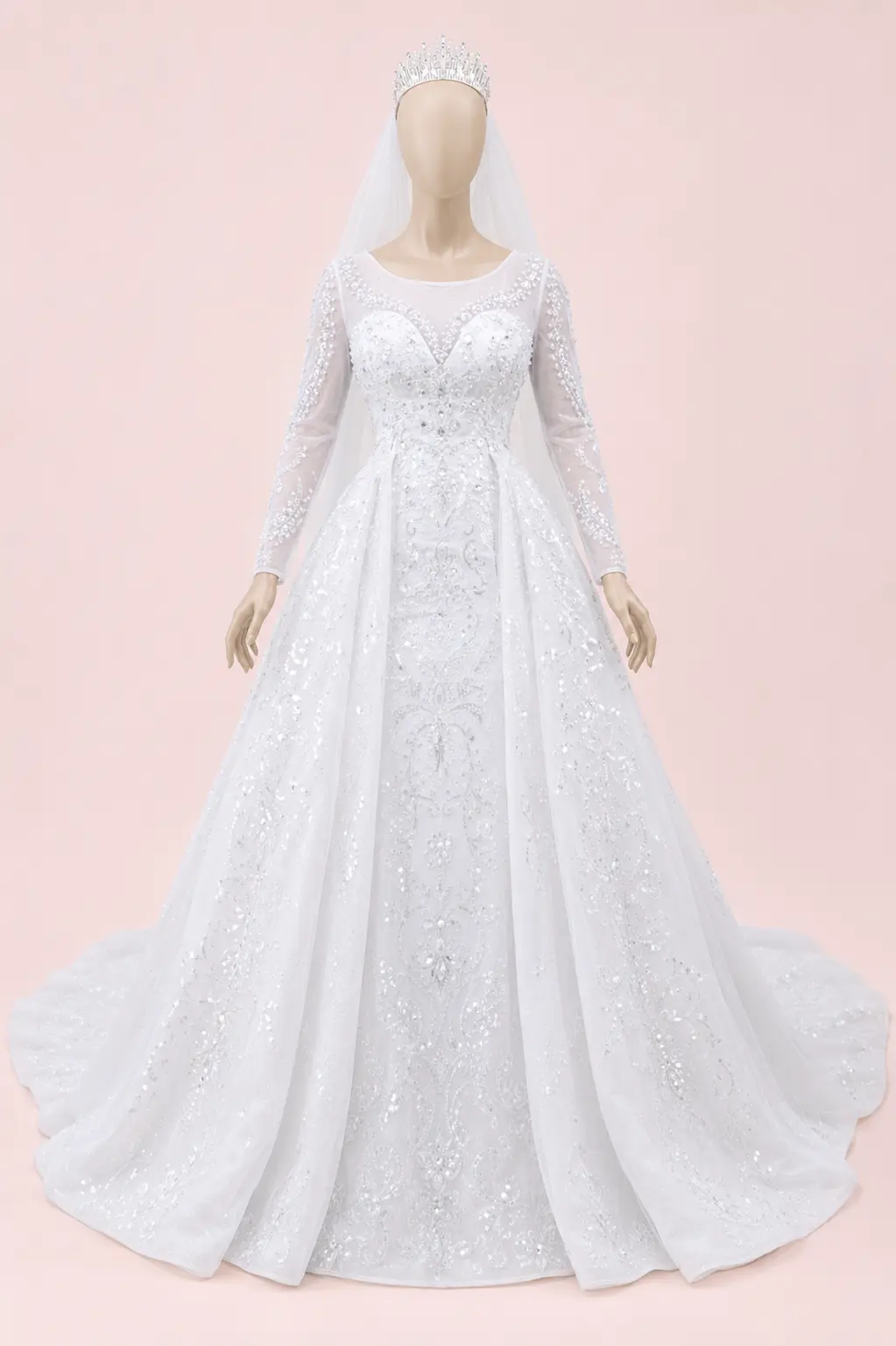 Embellished Bridal Gown
