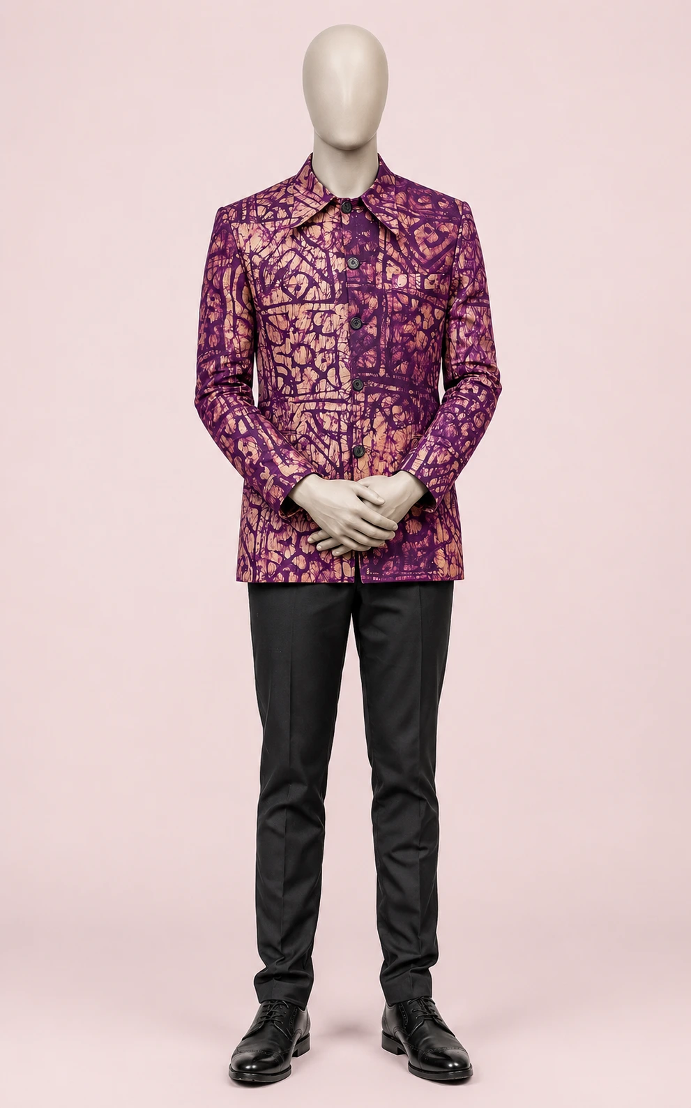 Plum batik view 4